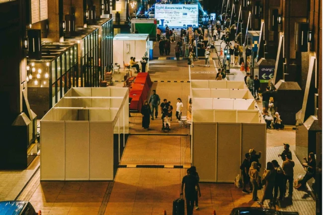 Trade show in Turkey